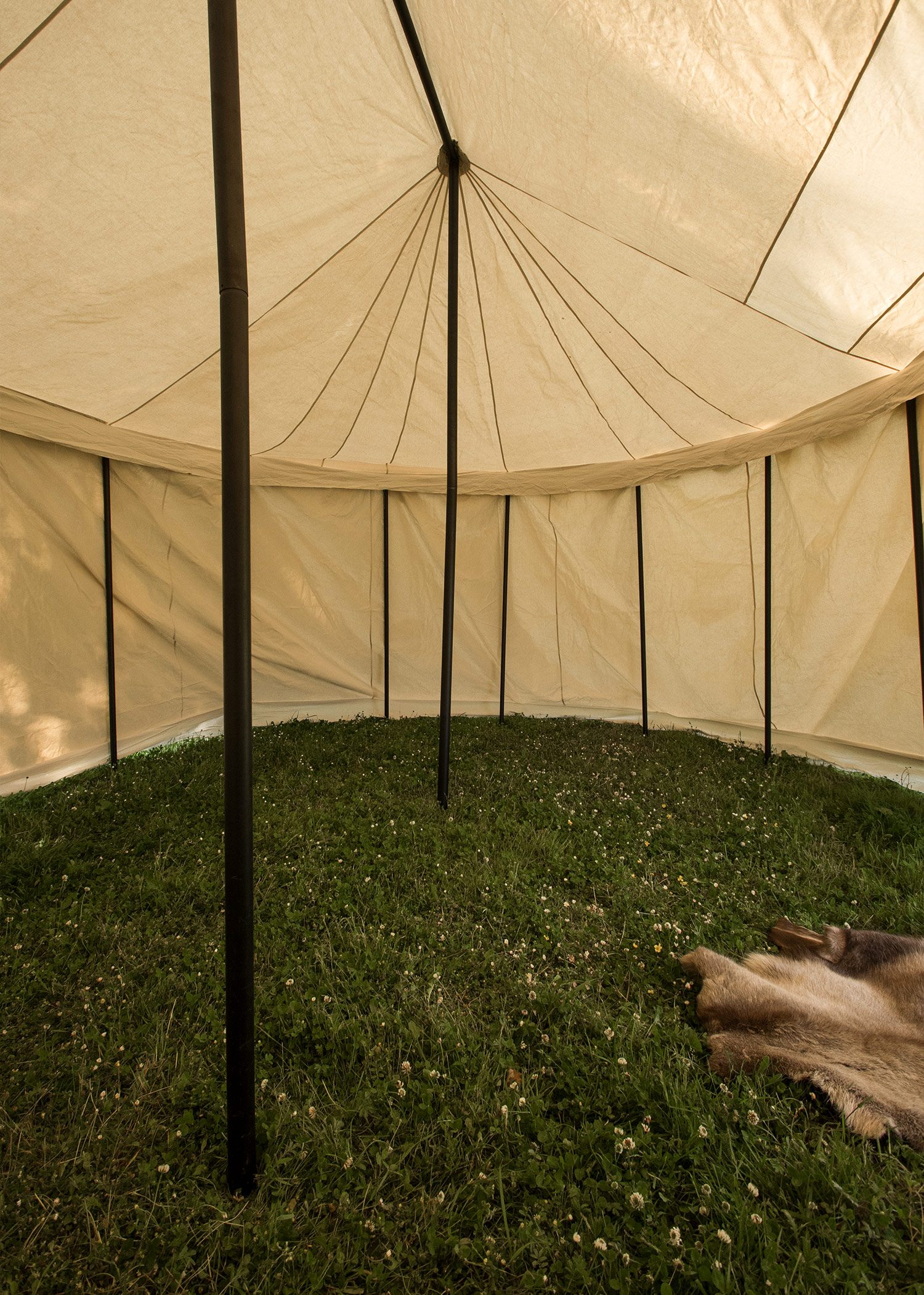 Tente viking 2X2.3 m couleur naturelle - En vente sur Armurias