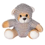 Ours en peluche cotte de maille